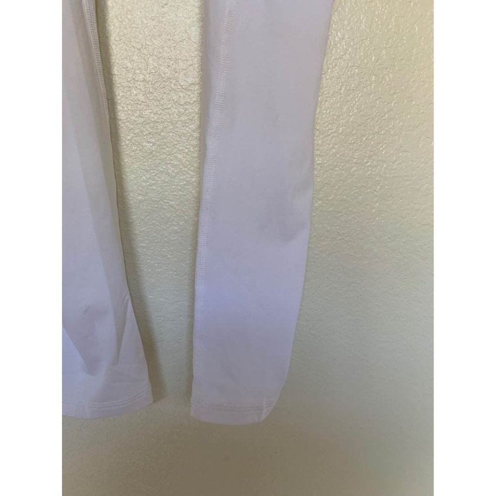 Men's Medium White Thermal Bottoms Tights - Picture 4 of 10